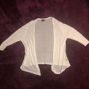 Liz Claiborne white cardigan